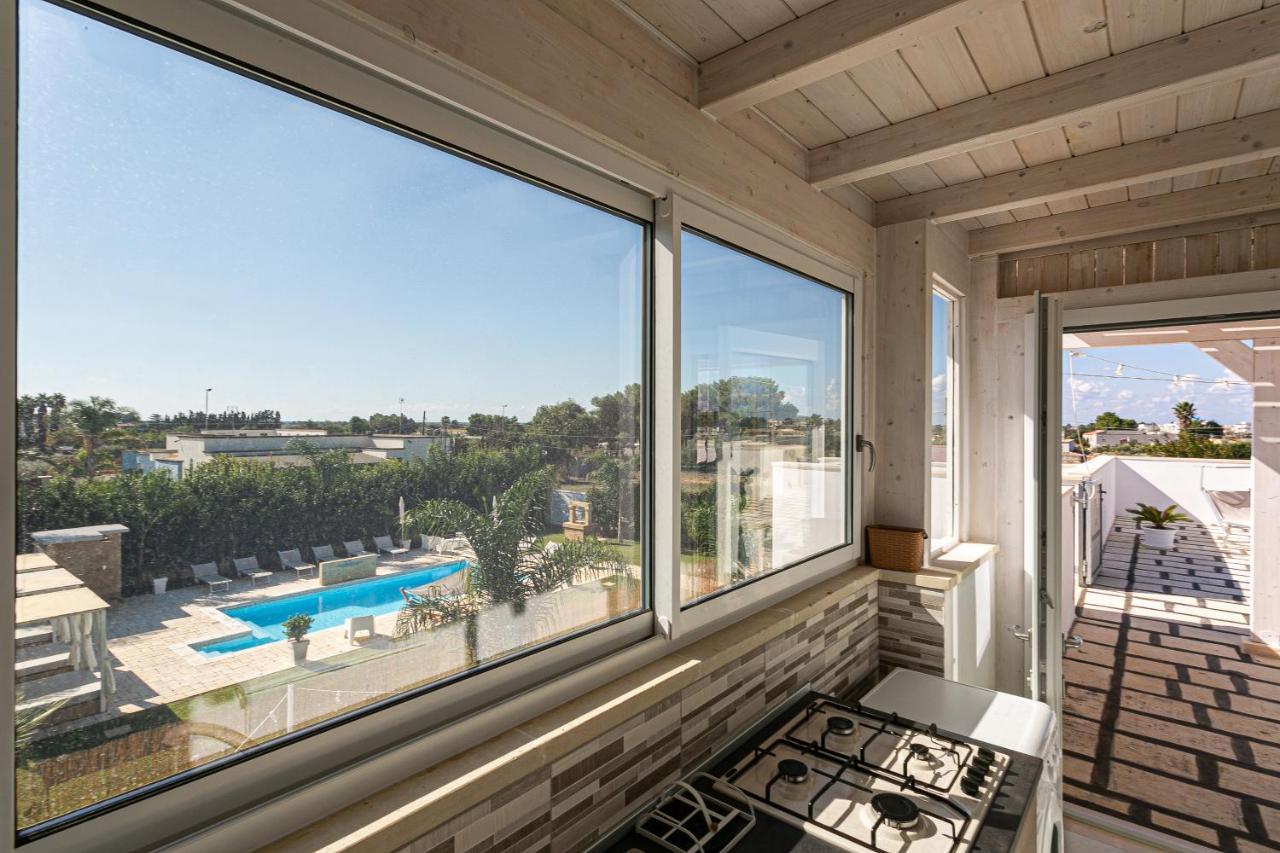 Resort Almaredamarra Con Piscina E Idromassaggio Sul Mare Torre San Giovanni Ugento Exterior foto